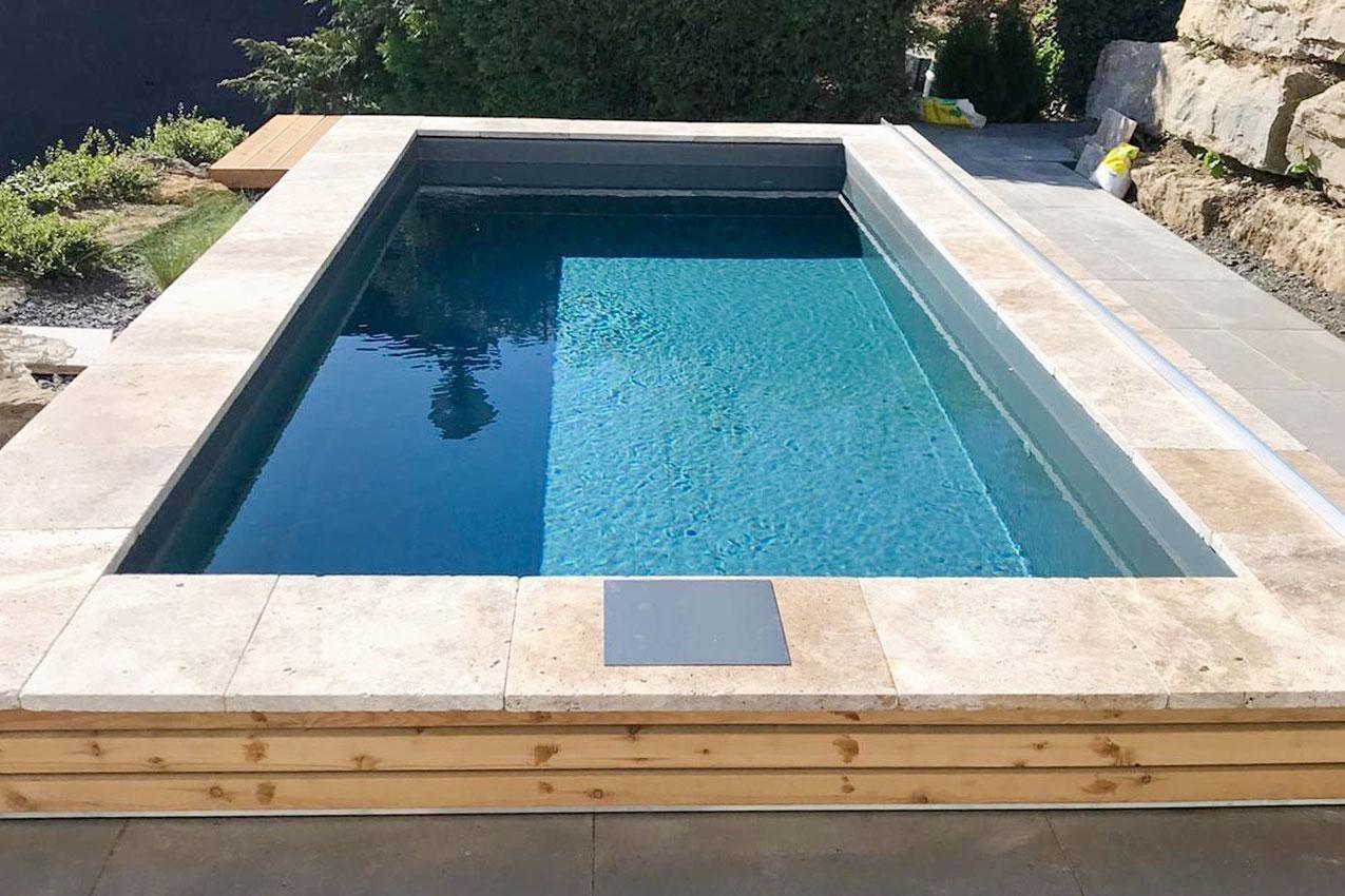 DKS Pool Anthrazit Perl